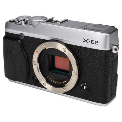 FUJIFILM X-E2 16404791 Silver Compact Mirrorless System Camera - Body