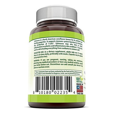 Herbal Secrets Echinacea 400 Mg 120 Capsules