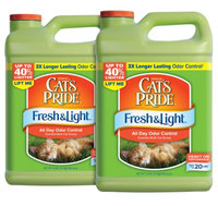 Cat's Pride Fresh and Light All Day Odor Control Scented Multi-Cat Scoop Litter 2-Pack Standard Packaging