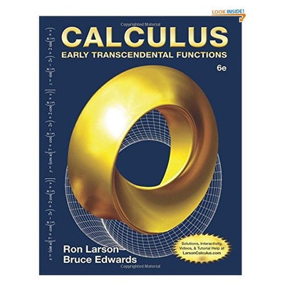 Calculus: Early Transcendental Functions