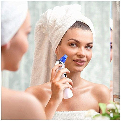 Blackhead Remover OBEDA: Best Electric Comedone Extraction Tool & Rechargeable Derma Suction Facial Pore Vacuum Cleaner - Effective Removal Kit Treatment for Blemish-Free & Smoother Skin