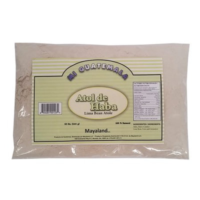 Diprosa Mi Guatemala Lima Bean Atole 12 oz - Atol de Haba (Pack of 20)
