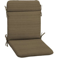 Arden Companies Better Homes and Gardens Outdoor Patio Wrought Iron Chair Pad, Tan Stria