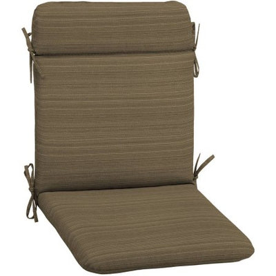 Arden Companies Better Homes and Gardens Outdoor Patio Wrought Iron Chair Pad, Tan Stria