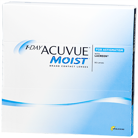 Lenti a contatto 1 Day Acuvue Moist for Astigmatism 90