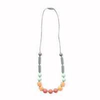 Itzy Ritzy® Teething Happens™ Chewable Mom Jewelry Silicone Necklace in Hazel