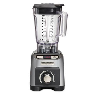 Hamilton Beach 1800W Blender with 64 oz BPA-Free Jar & 4 Programs, Silver - 58850
