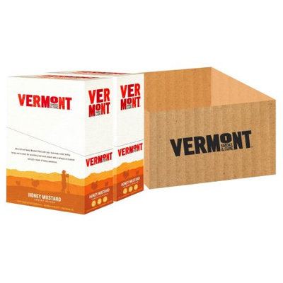 Vermont Smoke & Cure Meat Sticks, Turkey, Antibiotic Free, Gluten Free, Honey Mustard, 1oz Stick, 48 Count