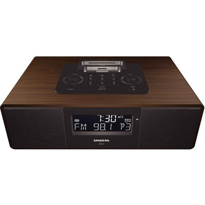 Sangean-personal & Portable Sangean WR-5 Desktop Clock Radio - 2 x Alarm - FM, AM