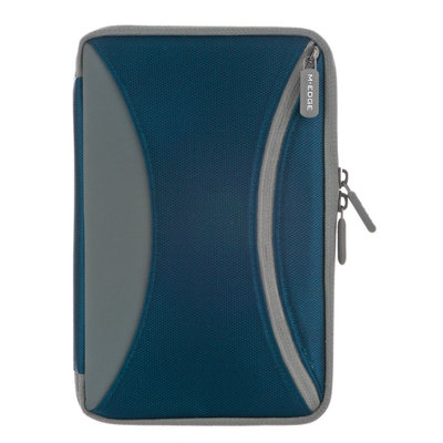 M-Edge Latitude Jacket Carrying Case for Digital Text Reader, Tablet PC - Navy Blue - Nylon Canvas, Ballistic Nylon - 8.5