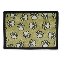 Park B. Smith® All Paws 13-Inch x 9-Inch Tapestry Pet Mat in Sand