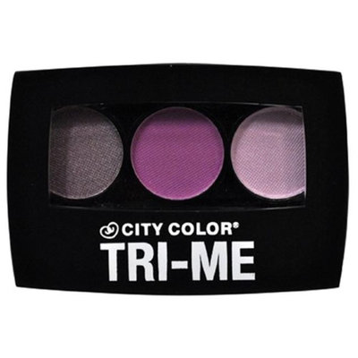 City Color B-0032 E-0006A Tri-Me Eyeshadow Bright - Pack of 3