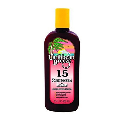 Caribbean Breeze SPF 15 Sunblock Lotion 250ml by Caribbean Breeze