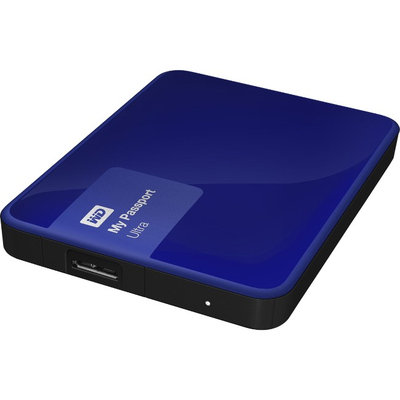 Western Digital My Passport Ultra 2TB Portable External Hard Drive, Blue (WDBBKD0020BBL-NESN)