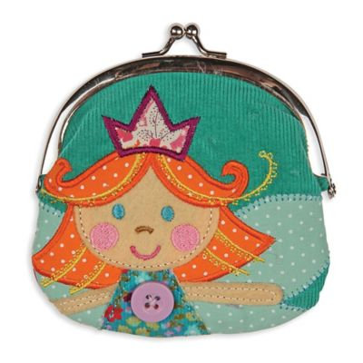 Stephen Joseph® Signature Kiss Lock Fairy Purse in Blue