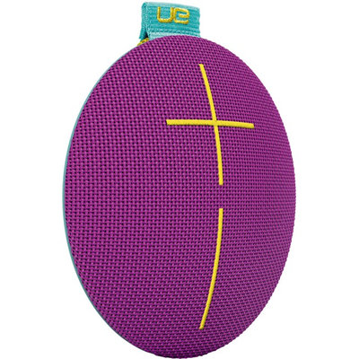 Logitech Ultimate Ears ROLL Speaker System - Portable - Battery Rechargeable - Wireless Speaker(s) - 108 Hz - 20 kHz - 360? Circle Sound - Bluetooth - USB - Built-in Battery, Rechargeable Battery, Omnidirectional Sound, USB Charging Port, Water Proof, Bluetooth A2