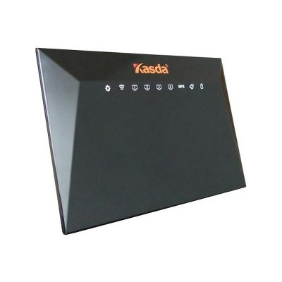 Kasda Networks KASDA IEEE 802.11n Ethernet Wireless Router - 2.40 GHz ISM Band - 300 Mbit/s Wireless Speed - 4 x Network Port - 1 x Broadband Port - Fast Ethernet - VPN Supported - Desktop