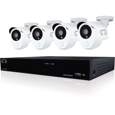Night Owl B-10PH-841-PIR Video Surveillance System - Digital Video Recorder, Camera - 1TB Hard Drive - 30 Fps - 1080 - Composite Video In - 4 Audio In - 1 Audio Out - 1 VGA Out - HDMI