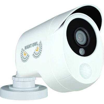 Night Owl CAM-PIRHDA10W-BU 2 Megapixel Surveillance Camera - 1 Pack - Color - 100 ft Night Vision - 1920 x 1080 - 3.60mm - CMOS - Cable
