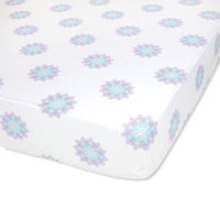 Wendy Bellissimo™ Anya Elephant Fitted Crib Sheet