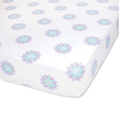 Wendy Bellissimo™ Anya Elephant Fitted Crib Sheet