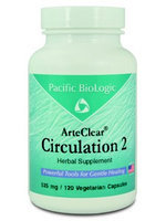 Pacific Biologic ArteClear: Circulation 2 120 vcaps