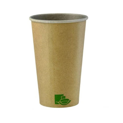 Packnwood 210GCZEN20 20 oz Zen Kraft Recyclable Paper Cups 3.54 x 6.3 in.