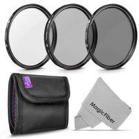 40.5mm Altura Photo Professional Photography Filter Kit (UV, CPL Polarizer, Neutral Density ND4) for Camera Lens with a 40.5mm Filter Thread + Filter Pouch