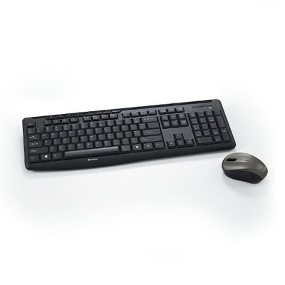 Verbatim 99779 Silent Wireless Mouse And Keyboard - Black