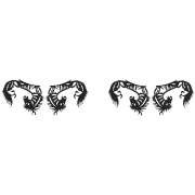 Paperself Small Horses Individual Eyelashes (2 Pairs)