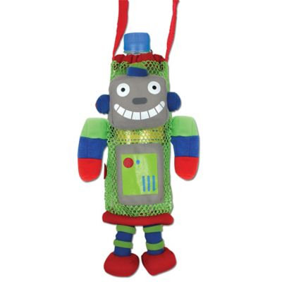 Stephen Joseph® Robot Bottle Buddy in Grey