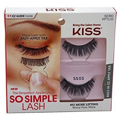 Kiss Products Inc Kiss So Simple Lash Eyelashes, KTPL03