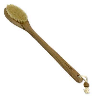 Haven Teak Bristle Back Brush
