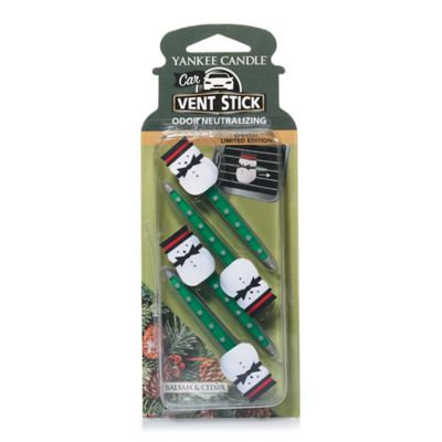 Yankee Candle Balsam & Cedar Smart Scent(tm)Vent Clip 0.13 Ounce, Green