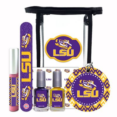 LSU 5-Piece Women's Beauty Set