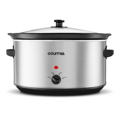 Pro Chef PC850 8.5-Quart Oval Slow Cooker, Stainless steel