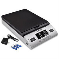 Accuteck S 50 lb x 0.2 oz All-In-One Digital Shipping Postal Scale with AC Postage (W-8250-50BS)