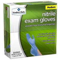 Member's Mark Nitrile Exam Gloves (Medium)