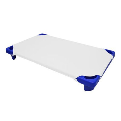 American Baby Company Cotton-Polyester Blend, Toddler Size Day Care Cot Sheet, White, 23