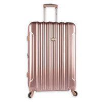 Travelers Club Traveler's Club Kensie 3-Piece Metallic Hardside Verticals Collection - Rose gold