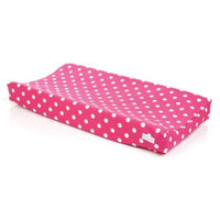 Glenna Jean Ellie and Stretch Changing Pad cover in Pink/White