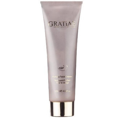 Gratiae Organics Purifying Facial Cleanser Gel, 4.05-Ounce