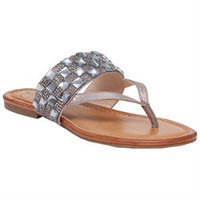 Women's Jessica Simpson 'Kampsen' Sandal, Size 7.5 M - Metallic