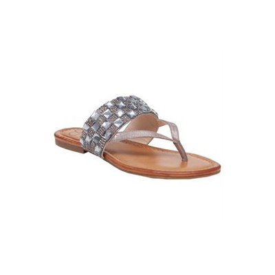 Women's Jessica Simpson 'Kampsen' Sandal, Size 7.5 M - Metallic