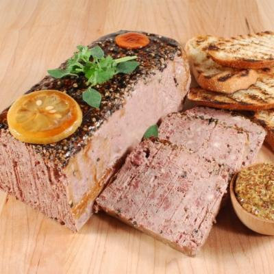 Pate de Campagne with Black Pepper - Traditional - 1 x 3.6 lb