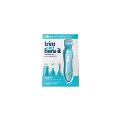 bliss trim and bare it grooming system