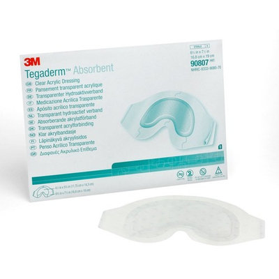 3M Acrylic Dressing Composite Tegaderm Ag 7.5 X 6.625