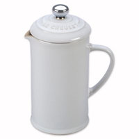 Le Creuset Petite French Press Color: White