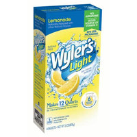 Jel Sert Wyler's Light Pitcher Packs! Drink Mix, Lemonade, 3.1 Oz, 6 Ct (Pack of 8)