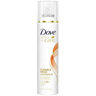 Dove Style + Care Flexible Hold Hairspray, Strong Hold 7 oz (12 Pack)